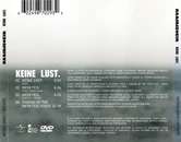UK DVD inlay
