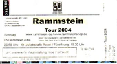 05.12.2004 St. Jakobshalle, Basel, Switzerland
