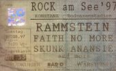30.08.1997 Ticket Rock am See Festival, Konstanz, Germany