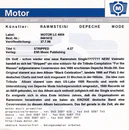 German promotional sheet 1
