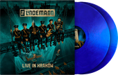 Metallic blue vinyl