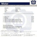 Promotional sheet
