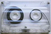 The tape itself; no stickers are present.