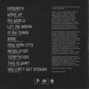 Promotional CD back