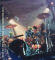 Schneider's drum kit with flower bouquets