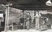 Magdalene Keibel Combo performing outdoors.